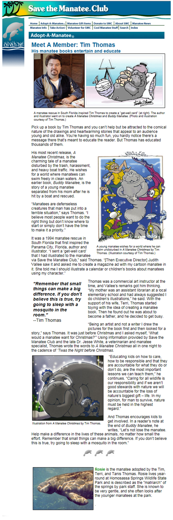 Save the MANATEE Article